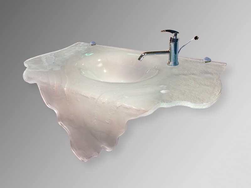 Waterfall Glass Sink (Ultra Clear Glass) (WMGS8)