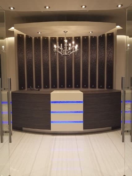HAND CARVED GLASS PANELS (DW26)