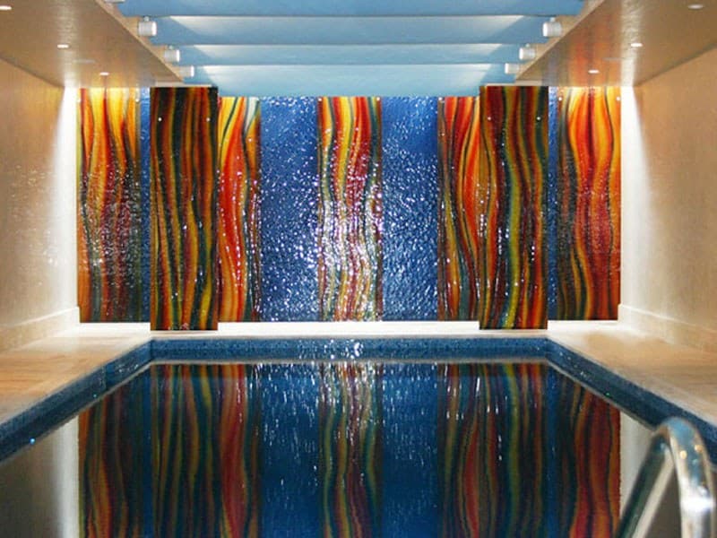 TEXTURED MULTICOLORED GLASS (DW17)