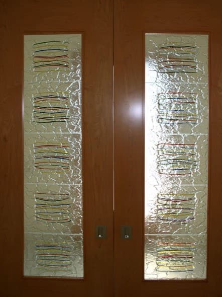 TEXTURED GLASS DOORS (DL18)