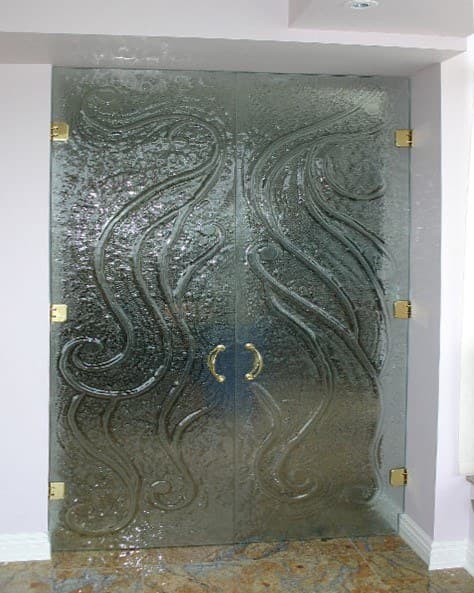 TEXTURED GLASS DOOR (FRM-D12)