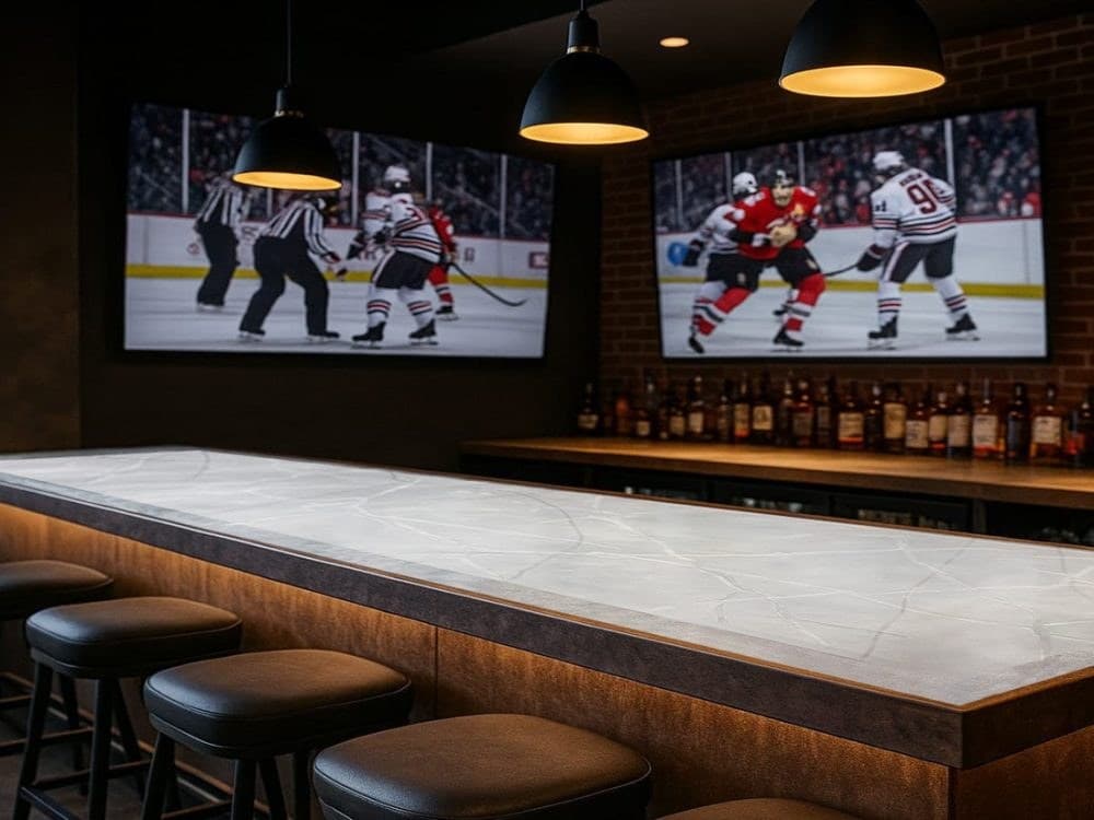 GLASS BAR TOP FOR PATIO (GB81)
