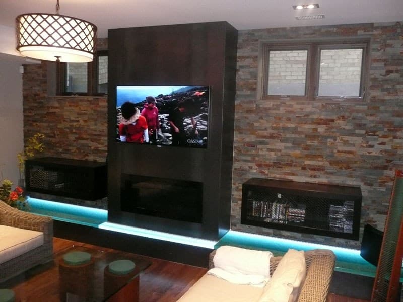GLASS FOR FIREPLACE SURROUNDING (GF19)