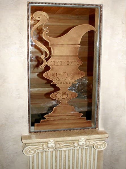 DECORATIVE GLASS INSERT (GI17)