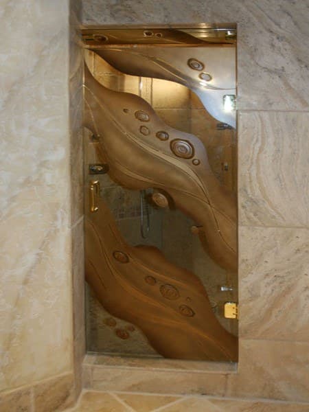 CUSTOM TEXTURED SHOWER DOOR (SHD10)