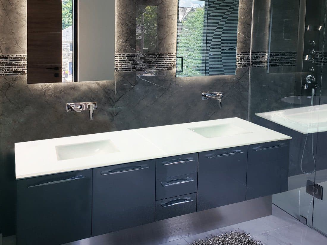 Glass Counters for Bathrooms how to Choose the Best Countertop.