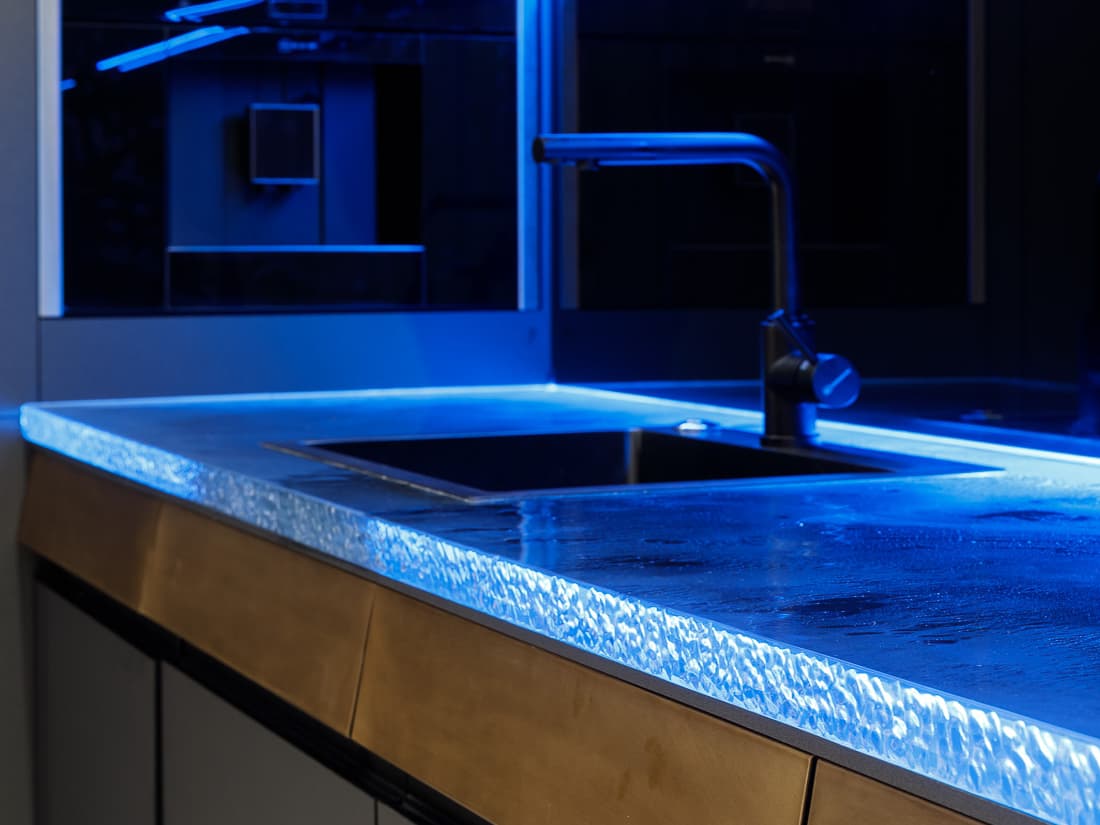 About Glass Countertops