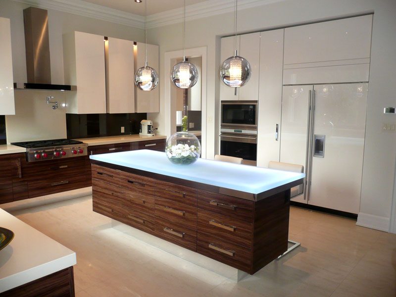 Crystal clear surfaces