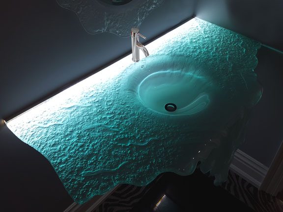 Waterfall sink Bath Emporium