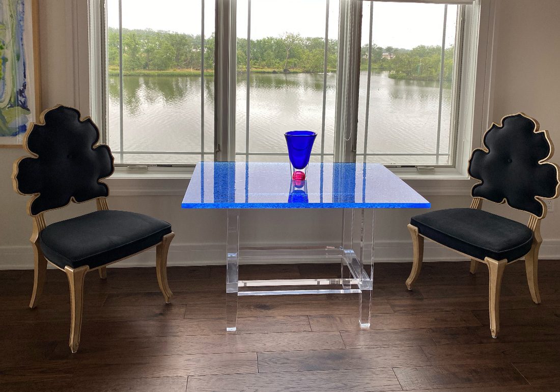 Tempered glass counters