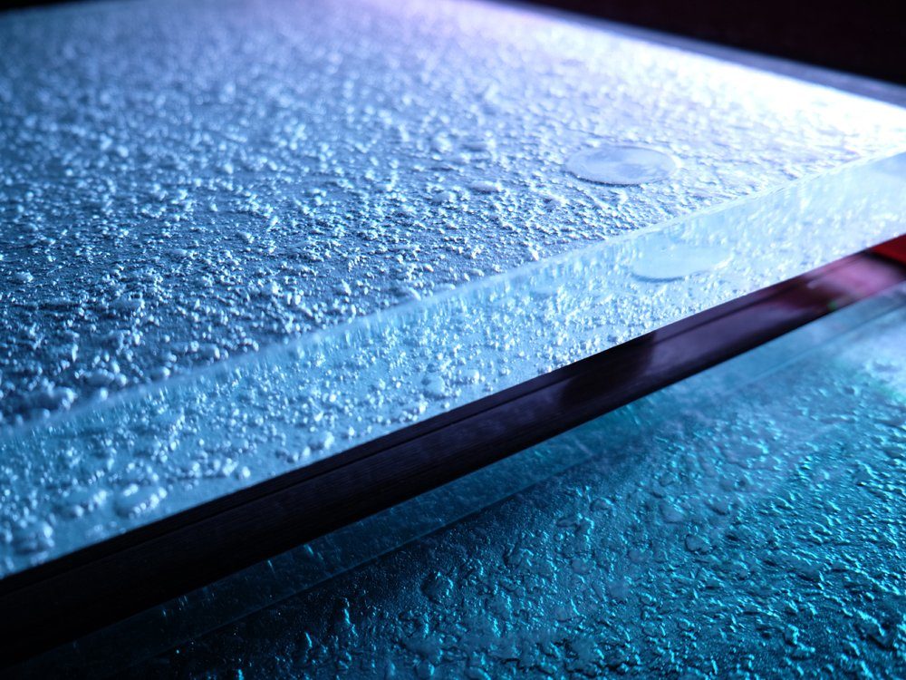 Frosted Tempered Glass Counters