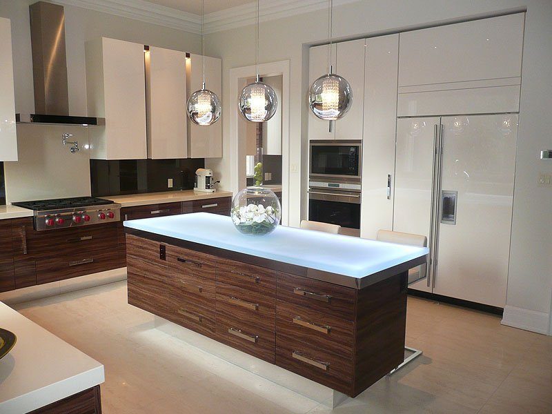 Recycled Glass Countertops